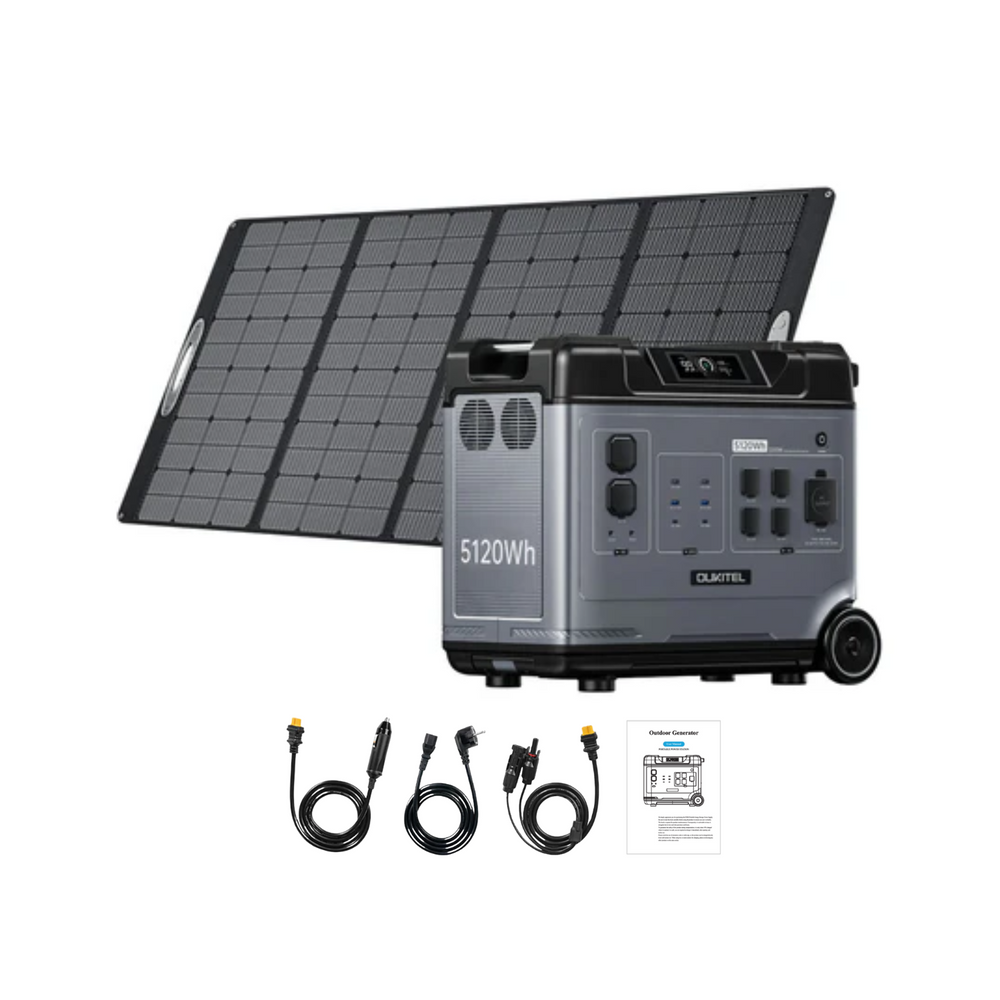 P5000 + 400W Solar Panel Inclusions