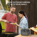 PECRON E500LFP Portable Power Station Outdoor Camping