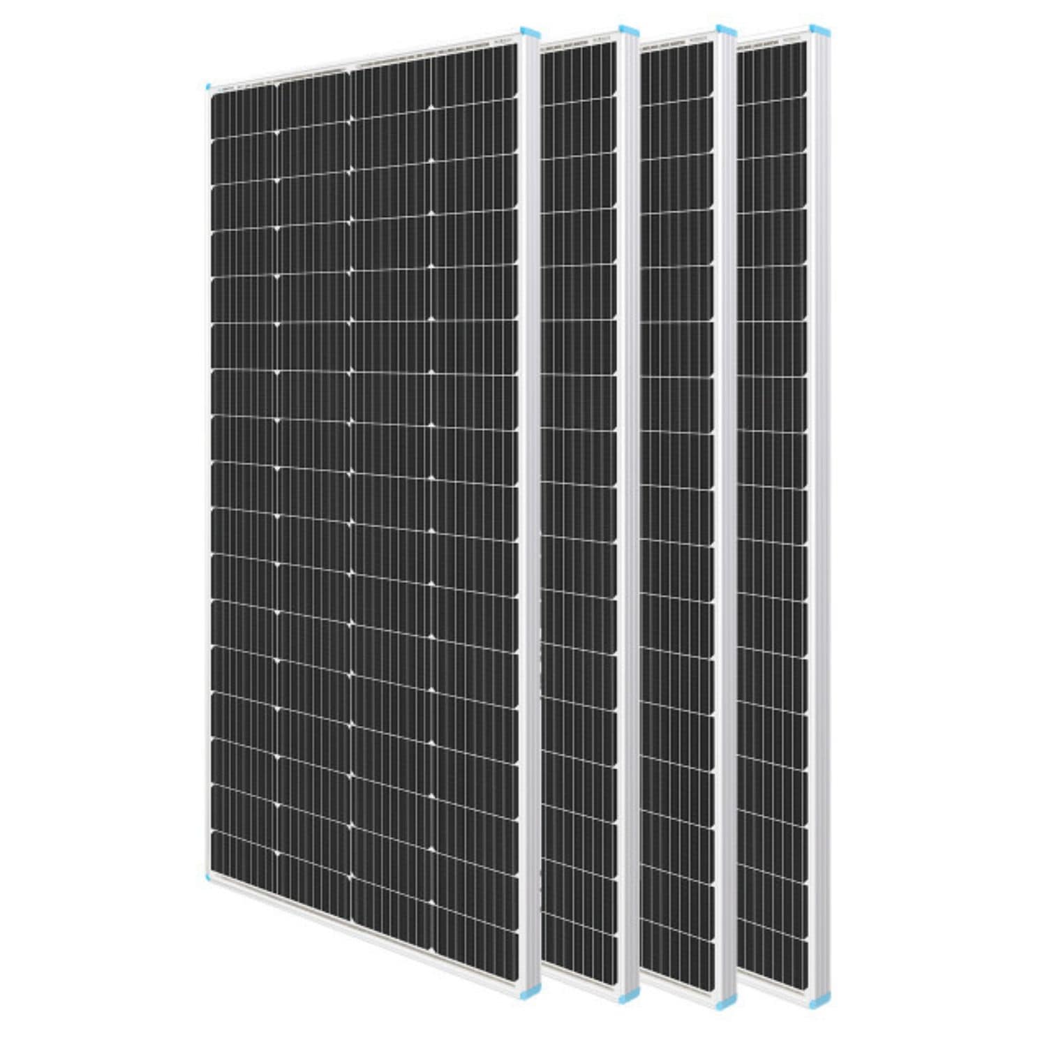 Pack Of 4 Renogy 200 Watt 12 Volt Monocrystalline Solar Panels