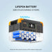 Pecron E1000LFP Portable Power Station    - 3500 Cycles Durable 10 Years