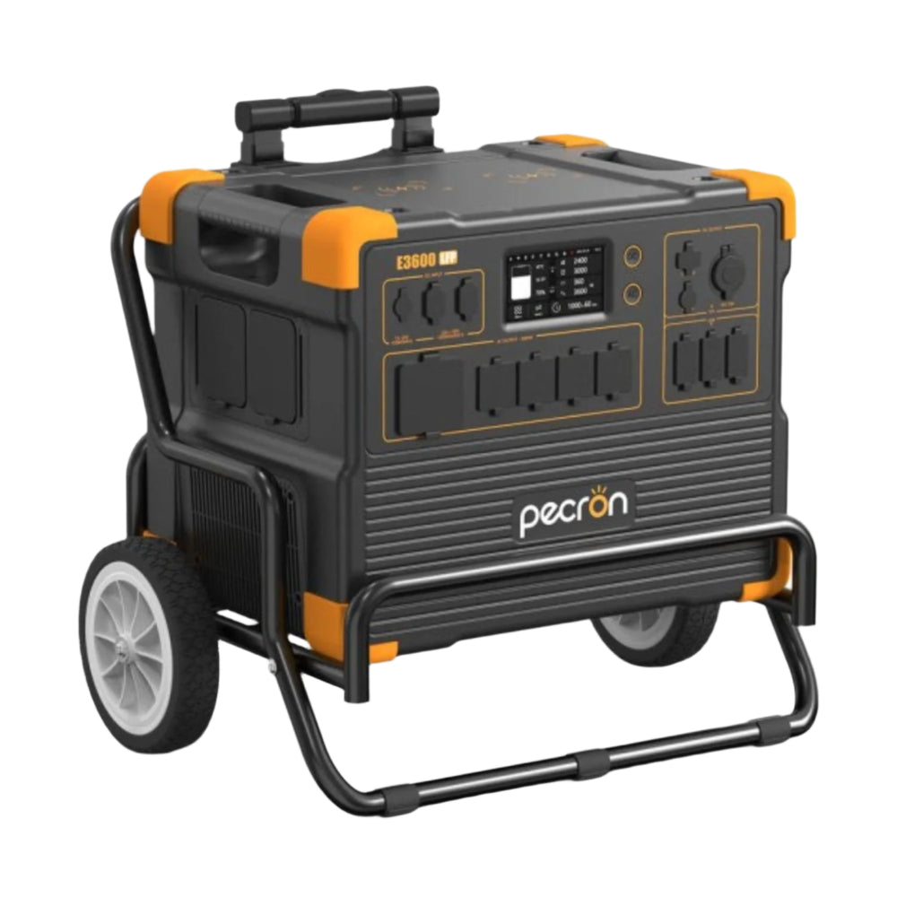 Pecron E3600LFP Portable Power Station with trolley