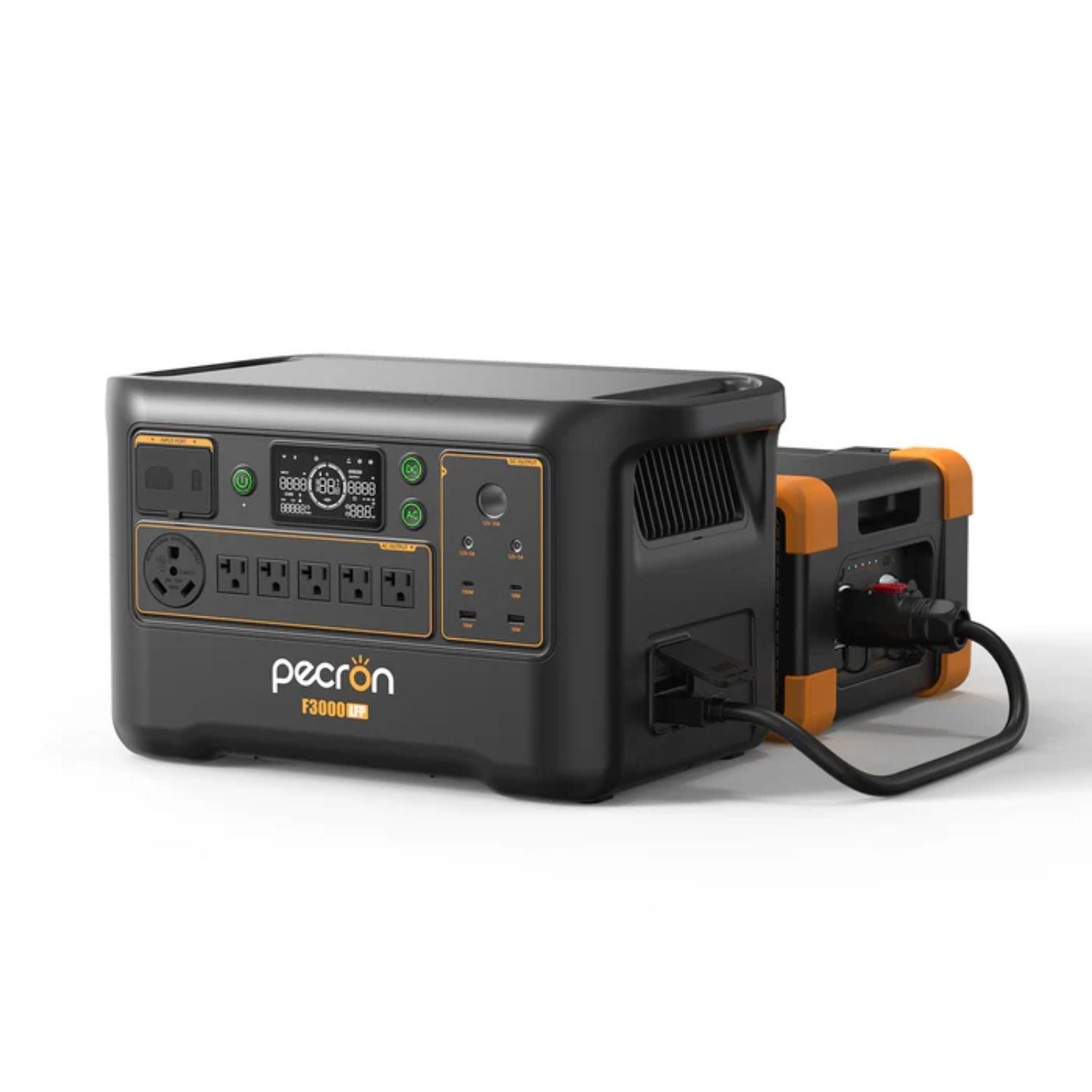 Pecron F3000LFP Portable Power Station with EB3000-48V Battery