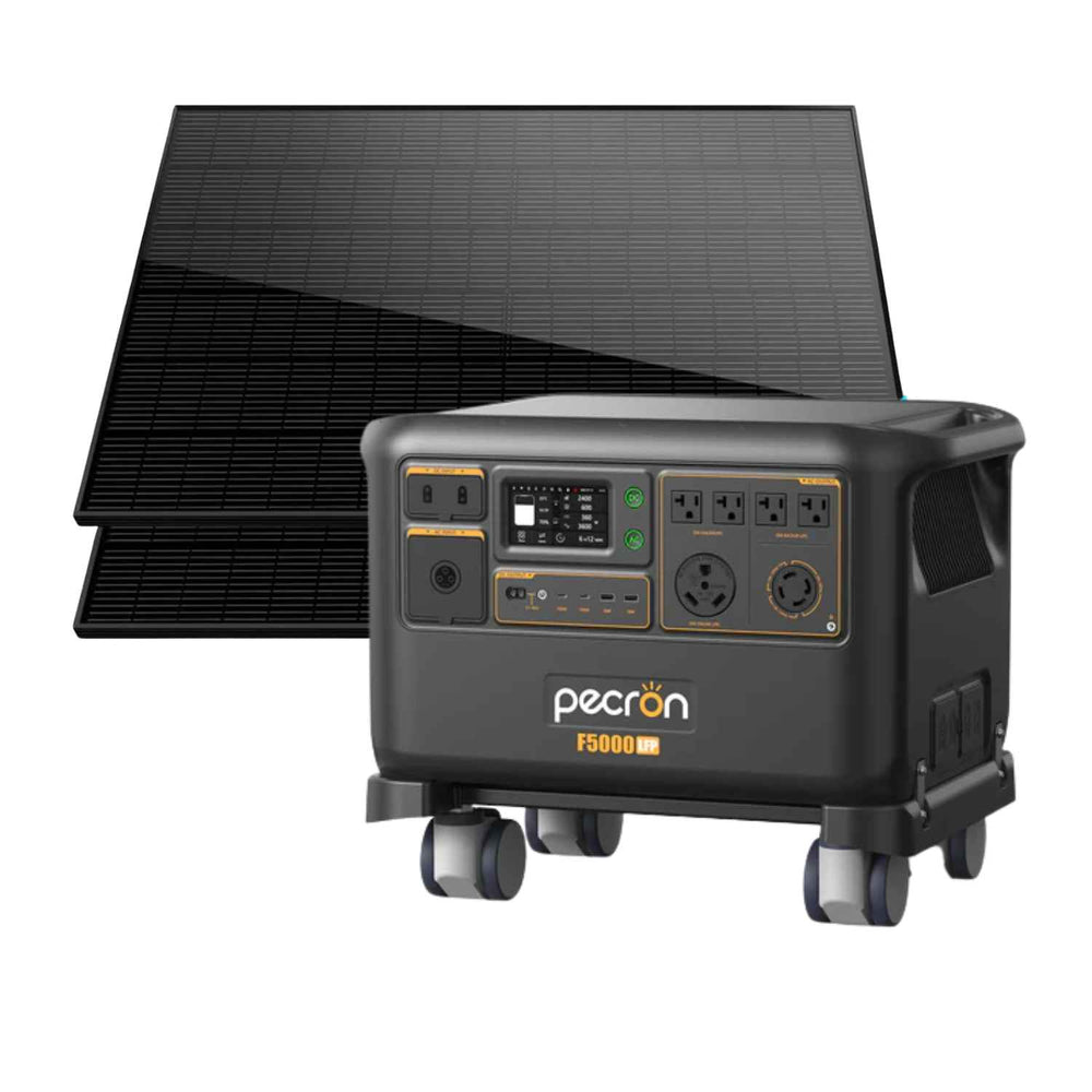 Pecron F5000LFP Portable Power Station | 5120Wh | 7200W | 6400W Solar Input