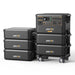 Pecron F5000LFP Portable Power Station with five expansion battery