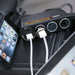 Phone And Tablet Charging In A Car With Wagan Tech TravelCharge 4-Way Socket Output