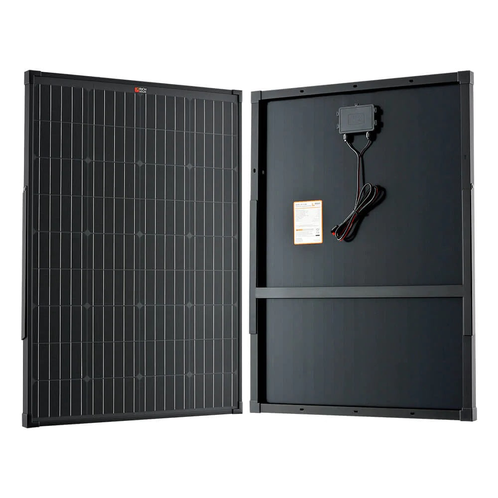 RICH SOLAR MEGA 100 Watt Portable Solar Front And Back
