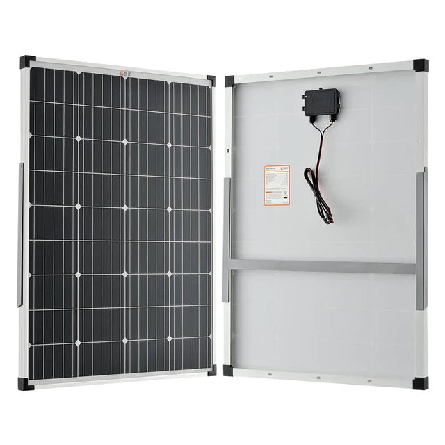 RICH SOLAR MEGA 100 Watt Portable Solar Panel Front And Back