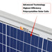 RICH SOLAR MEGA 50 Watt Solar Panel Poly Polycrystalline Solar Cells