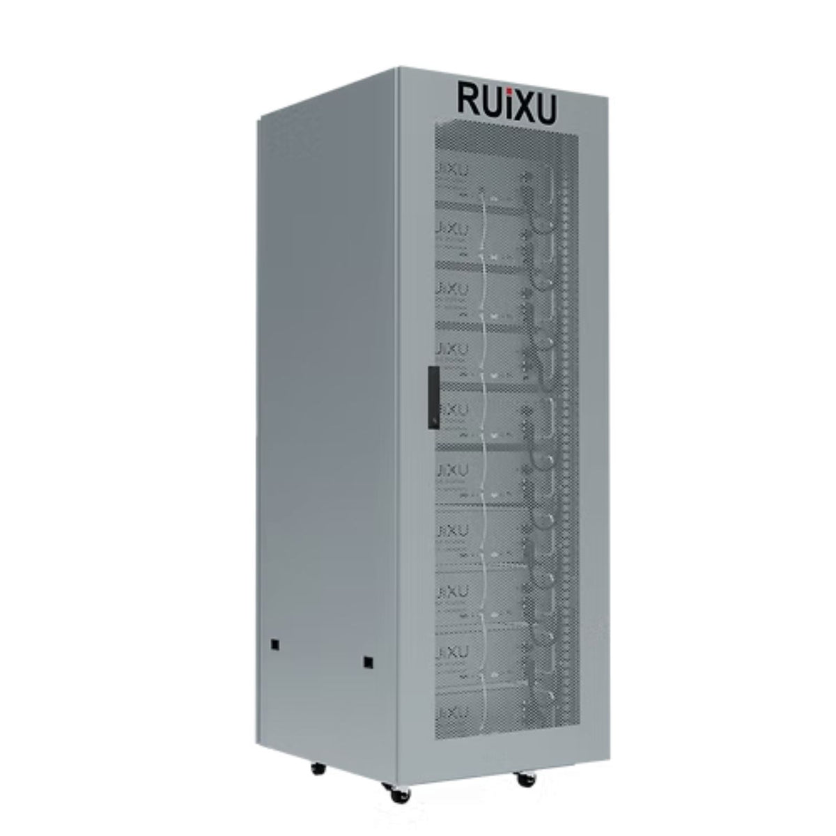 RUiXU 10-Slot Server Rack Battery Cabinet | Pre-Assembled With Busbar ...