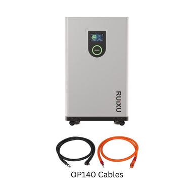 RUiXU Lithi2-16 16kWh Battery System with 1 pair of OP140 Cables