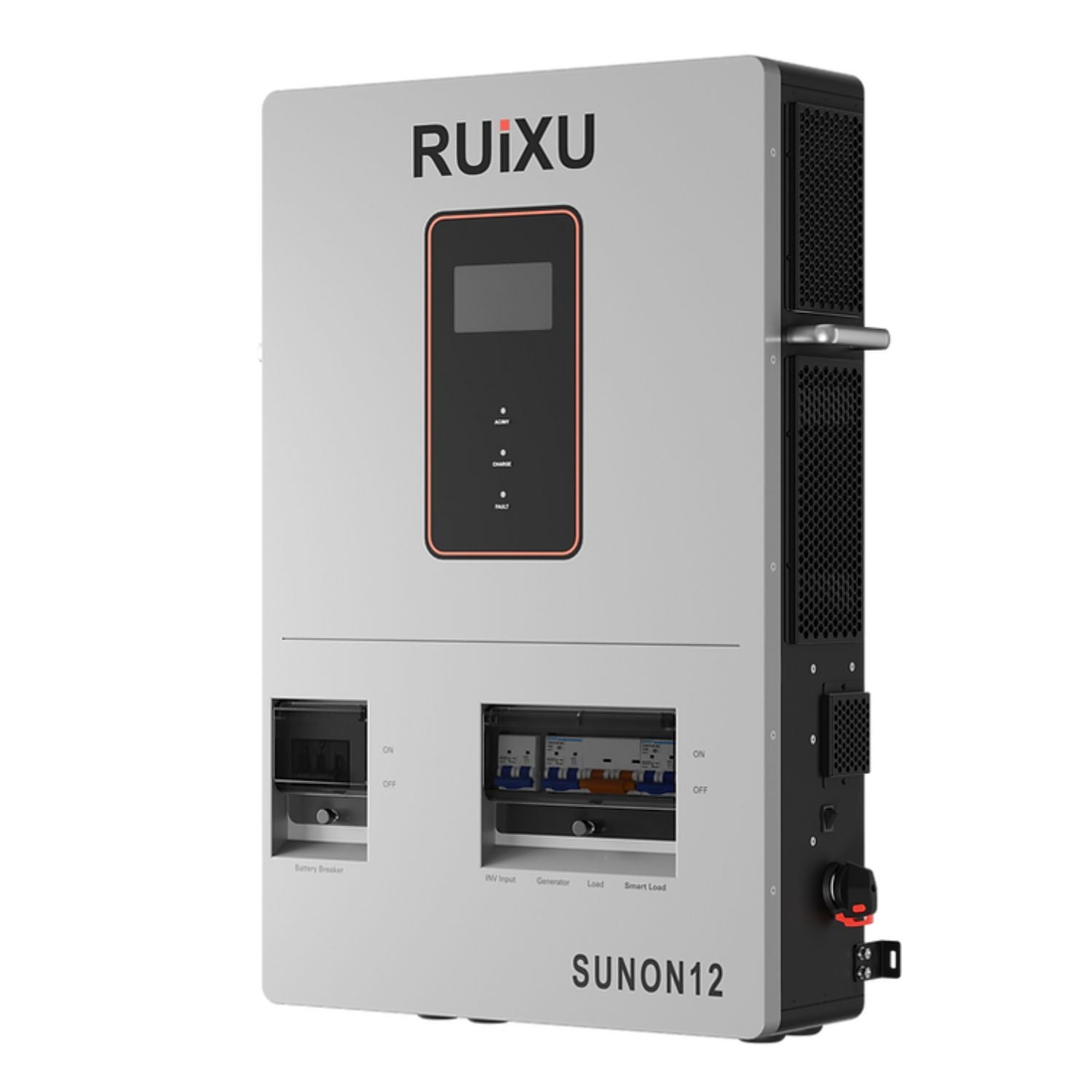 RUiXU SUNON12 12kW Single/Split-Phase Off-Grid Inverter left view 
