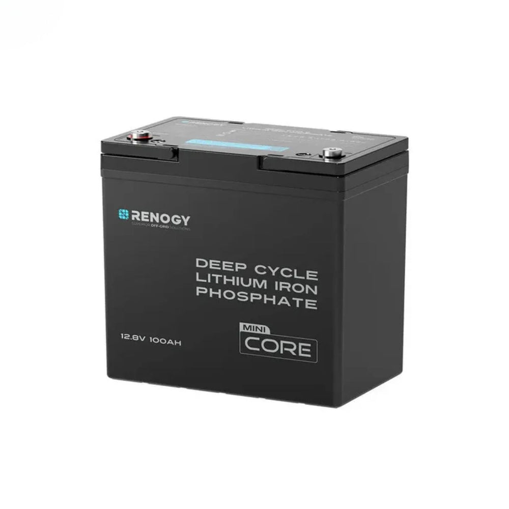Renogy CORE Series Mini Size 12.8V 100Ah Lithium Iron Phosphate Battery