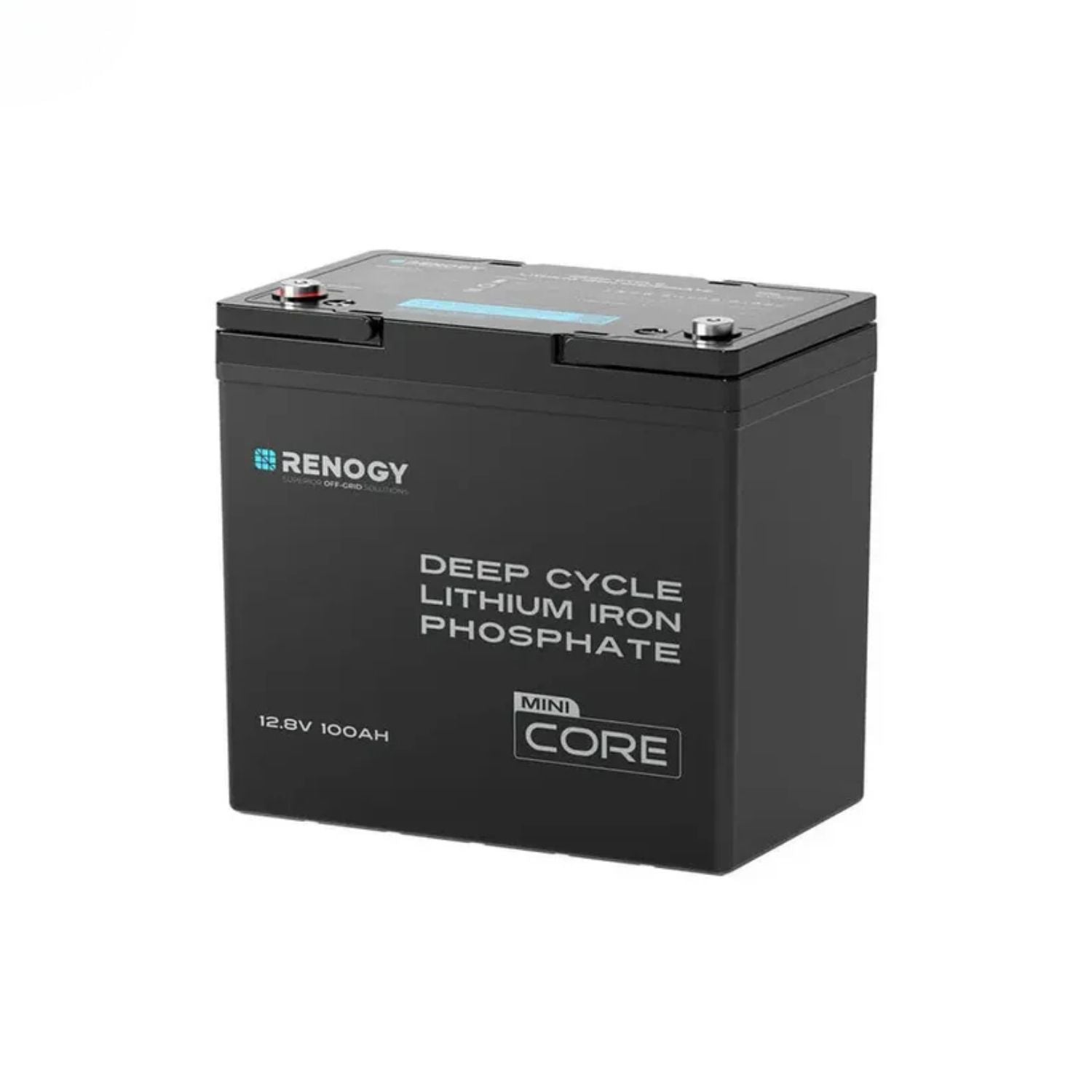 Renogy CORE Series Mini Size 12.8V 100Ah Lithium Iron Phosphate Battery