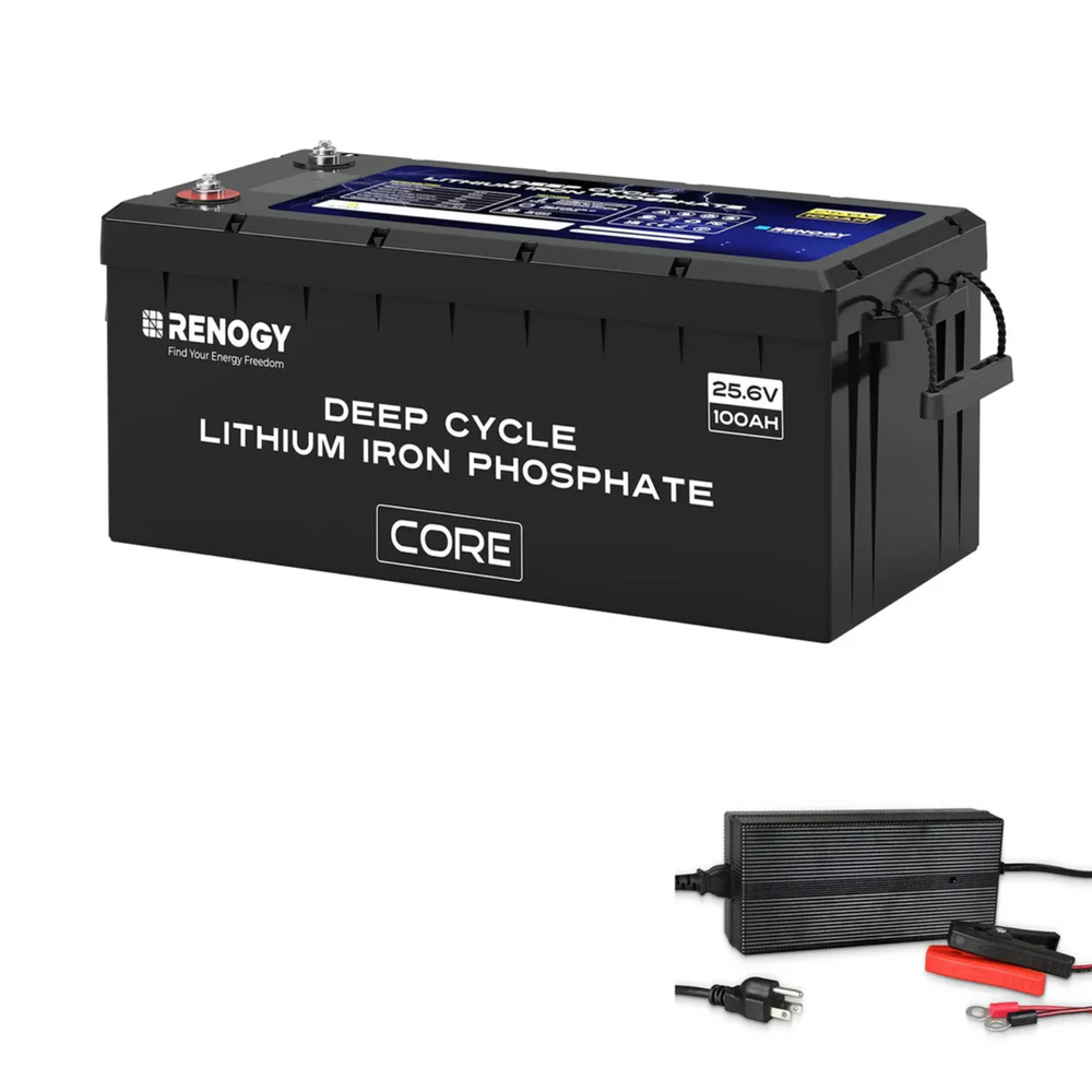 Renogy CORE Series 24V 100Ah Deep Cycle Lithium Iron Phosphate Battery