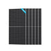 Renogy 6pcs Bifacial 590W N-Type Monocrystalline Solar Panel with grid pattern on a white background