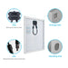 Renogy Monocrystalline 50W 12V Solar Panel with labeled components on a white background