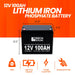 Rich Solar 12V 100Ah LiFePO4 LithiumIron Phosphate Battery Specification