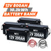 Rich Solar 12V 800AH 10.2kWh Lithium Battery Bank