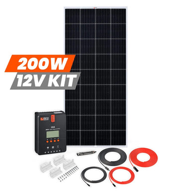 Rich Solar 200 Watt 12V Solar Kit