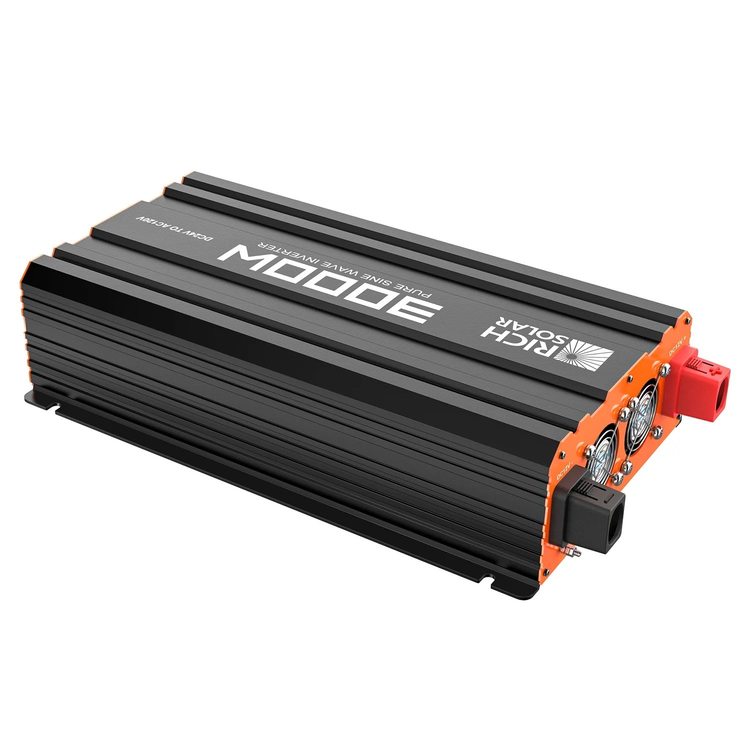 Rich Solar 3000 Watt 24 Volt Industrial Pure Sine Wave Inverter Left View
