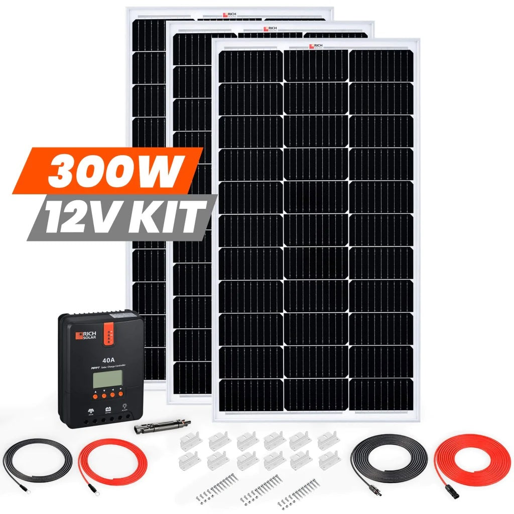 Rich Solar 300 Watt Solar Kit | Outbound Power