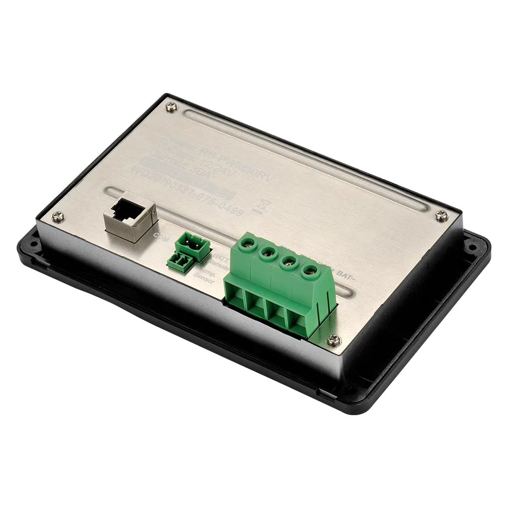 Rich Solar 30 Amp Solar Charge Controller Flush Mount Back Slant View