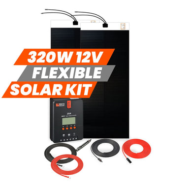 Rich Solar 320 Watt 12V Flexible Solar Kit