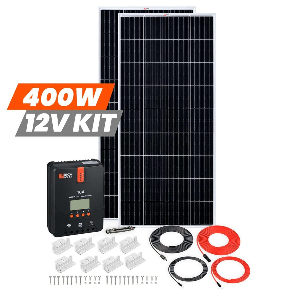 Rich Solar 400 Watt 12V Solar Kit