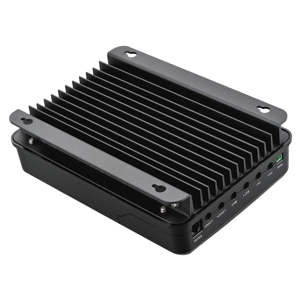 Rich Solar 40 Amp MPPT Solar Charge Controller Back Slant View