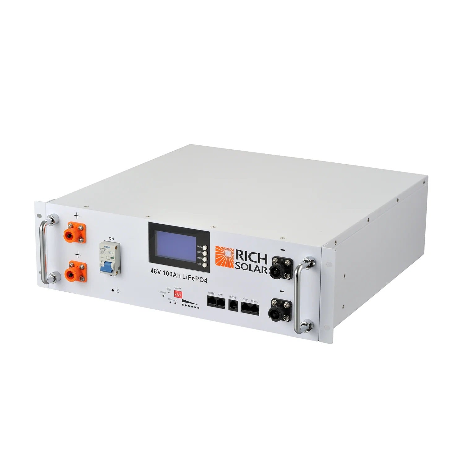 Rich Solar Alpha 5 Server Lithium Iron Phosphate Battery Right Side View