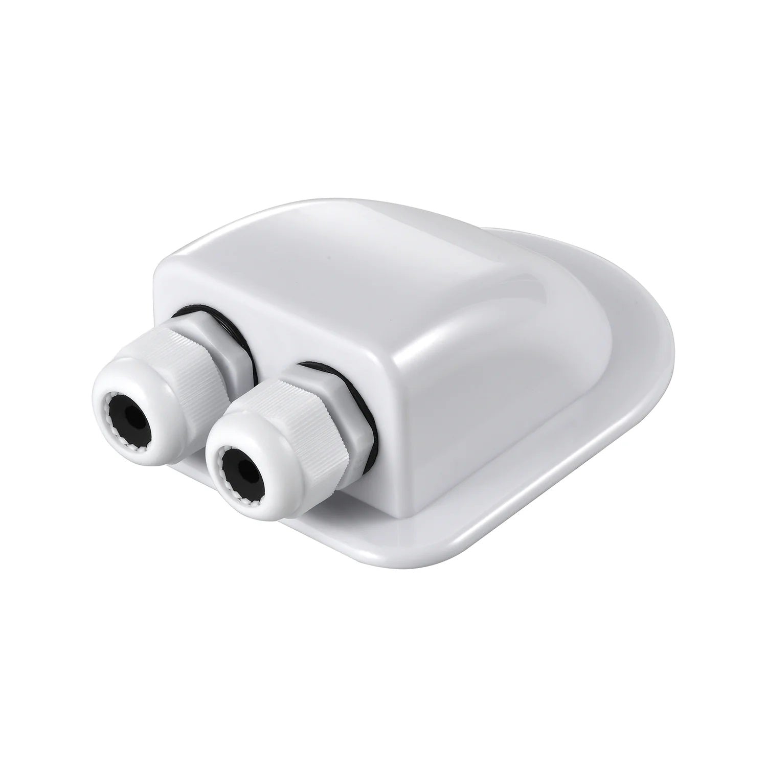 Rich Solar Cable Entry Housing Right Side View White