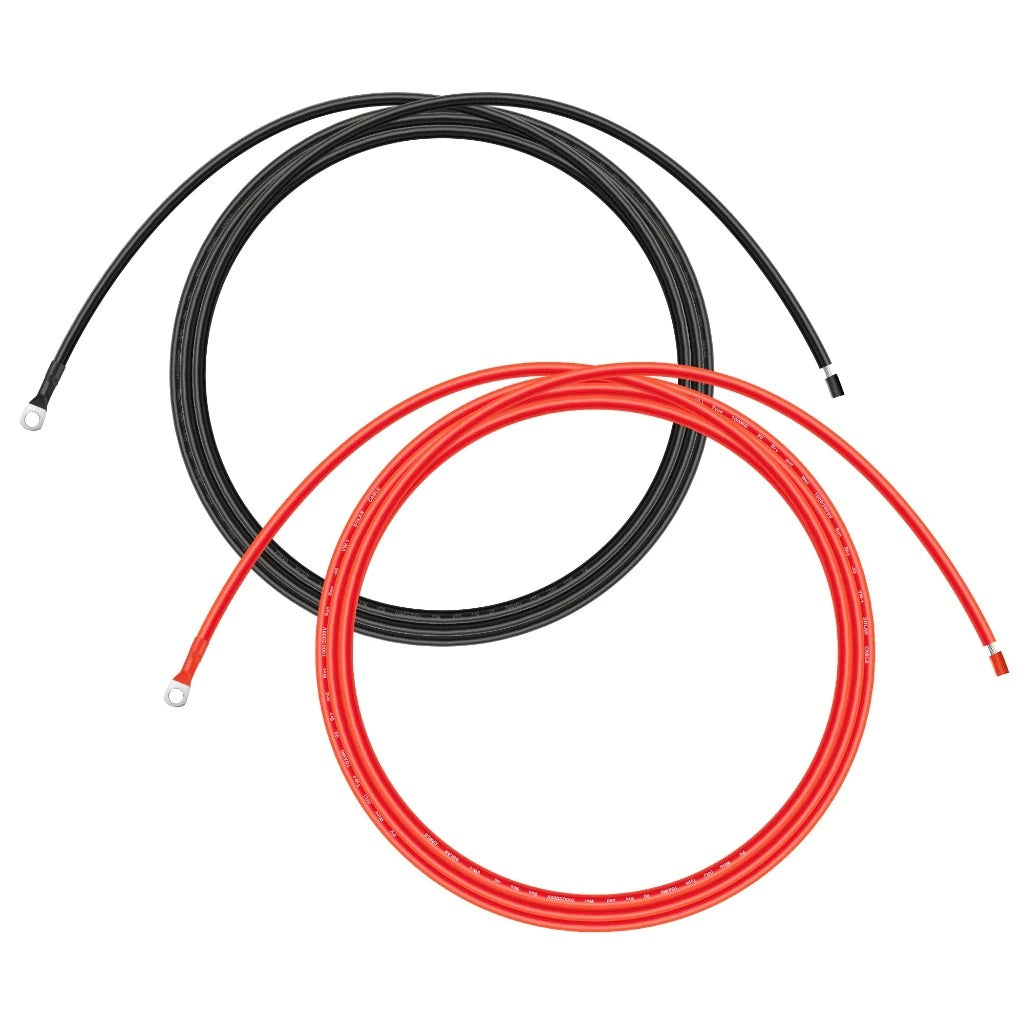 Rich Solar Red And Black Cable Wire Connect Charge Controller to Battery