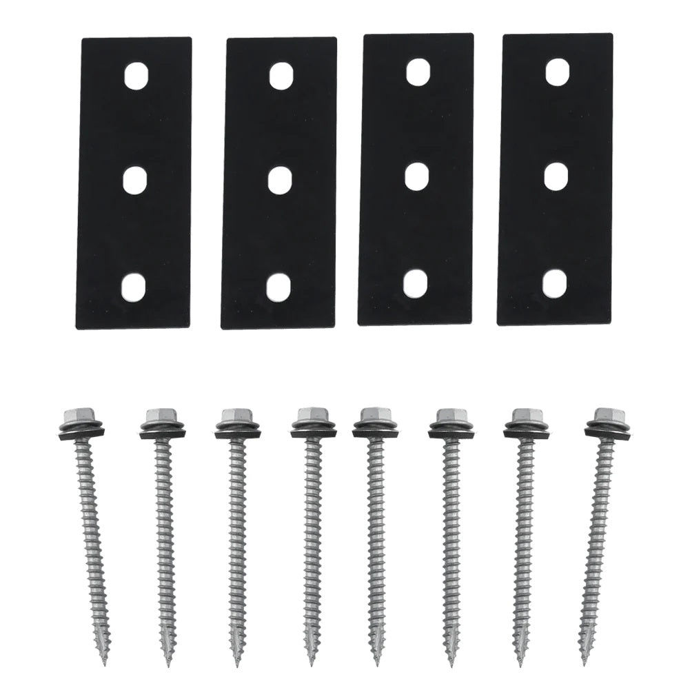 Rich Solar Flat Roof Tilt Mounts Bolt And Bolt Blade