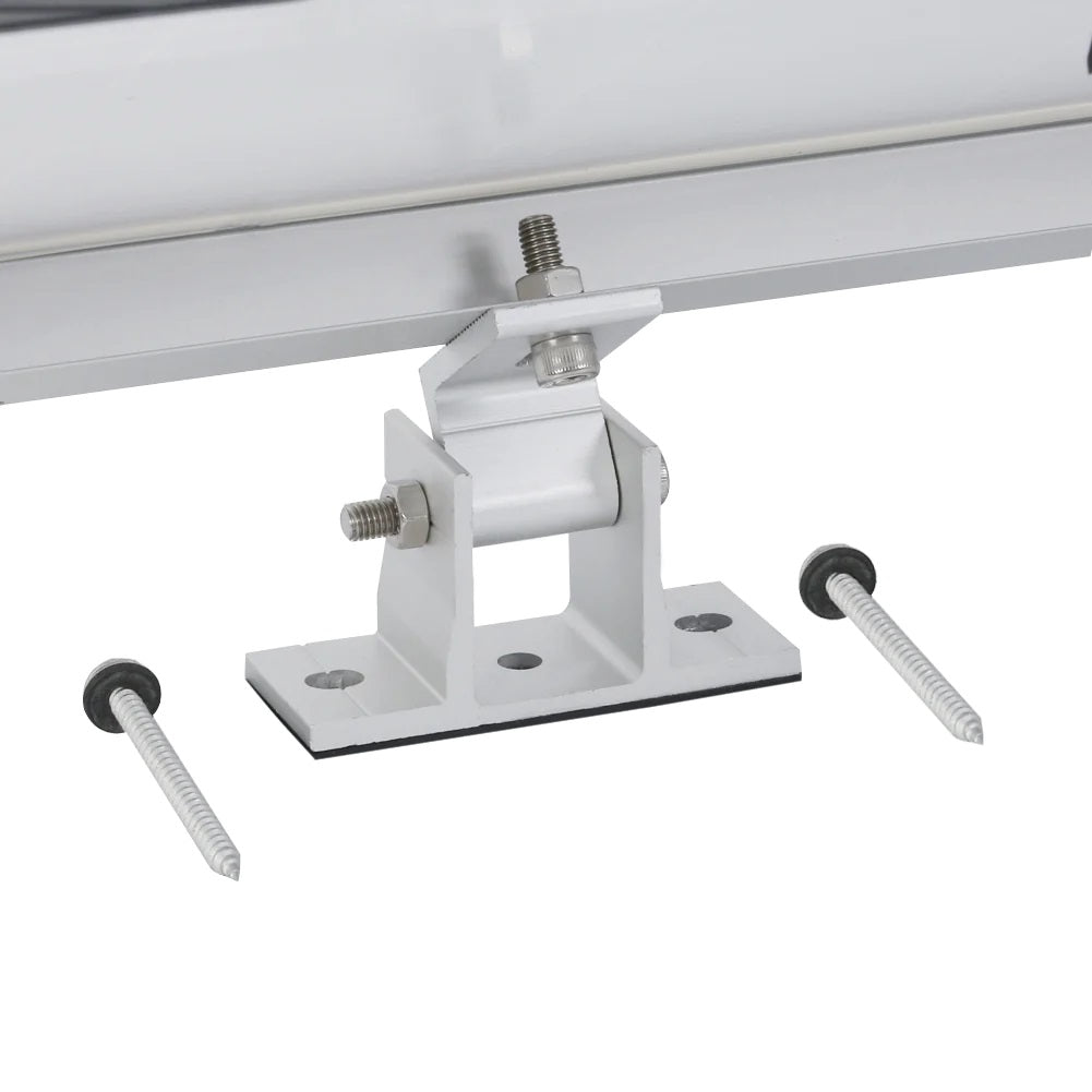 Rich Solar Flat Roof Tilt Mounts With Panel Edge