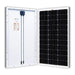 Rich Solar MEGA 100 Watt Monocrystalline Solar Panel Front And Back