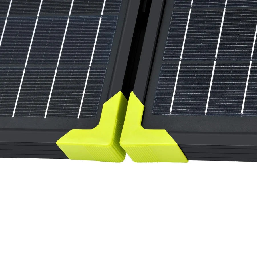 Rich Solar MEGA 100 Watt Portable Solar Panel Briefcase Down Edge