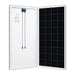 Rich Solar MEGA 200 Watt Monocrystalline Solar Panel Front and Back