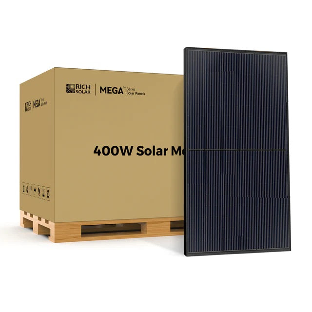 Rich Solar MEGA 400 Watt Monocrystalline Solar Panel Package