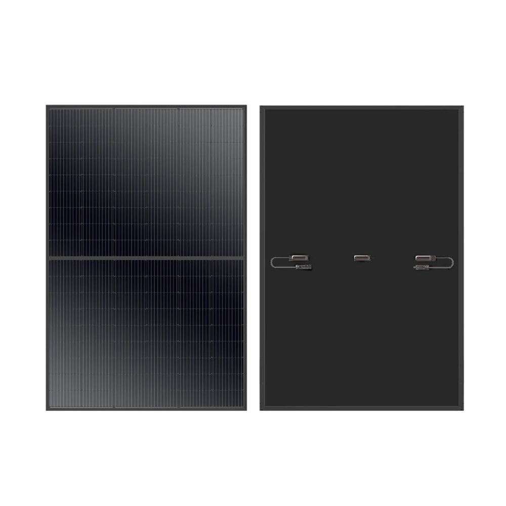 Rich Solar MEGA 410 Watt Monocrystalline Solar Panel Front And Back Vertically