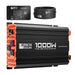 Rich Solar 1000W pure sine wave inverter with control panel and cable on a white background