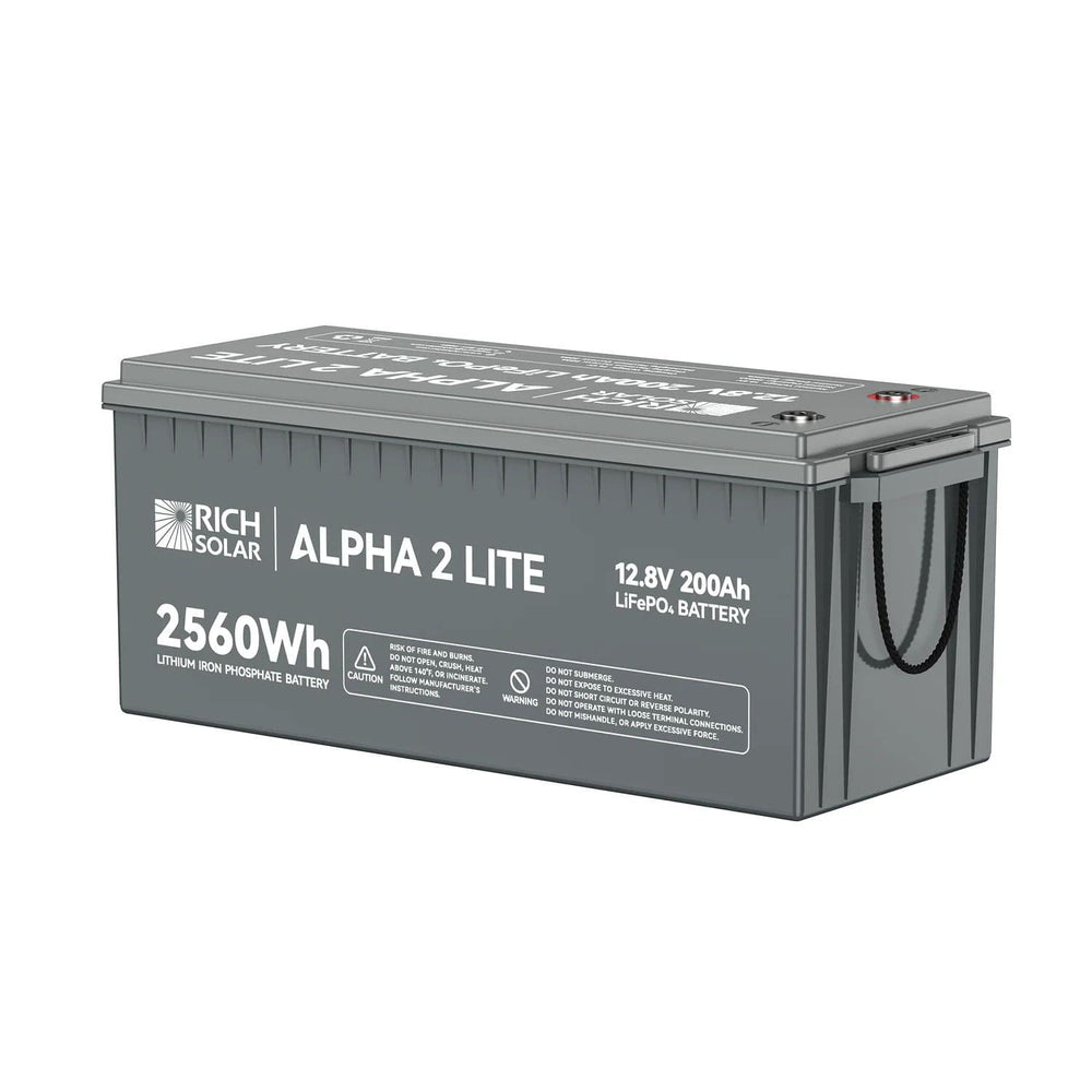 Rich Solar ALPHA 2 Lite Left View