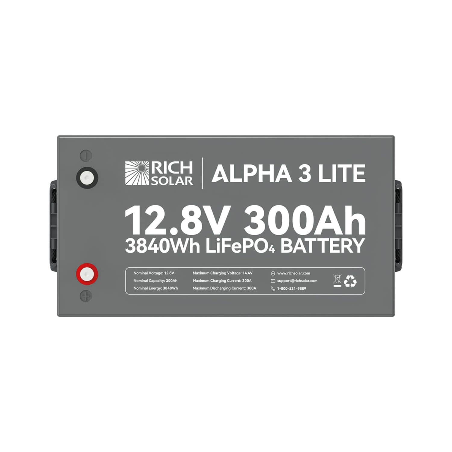 Rich Solar ALPHA 3 LITE Top View 