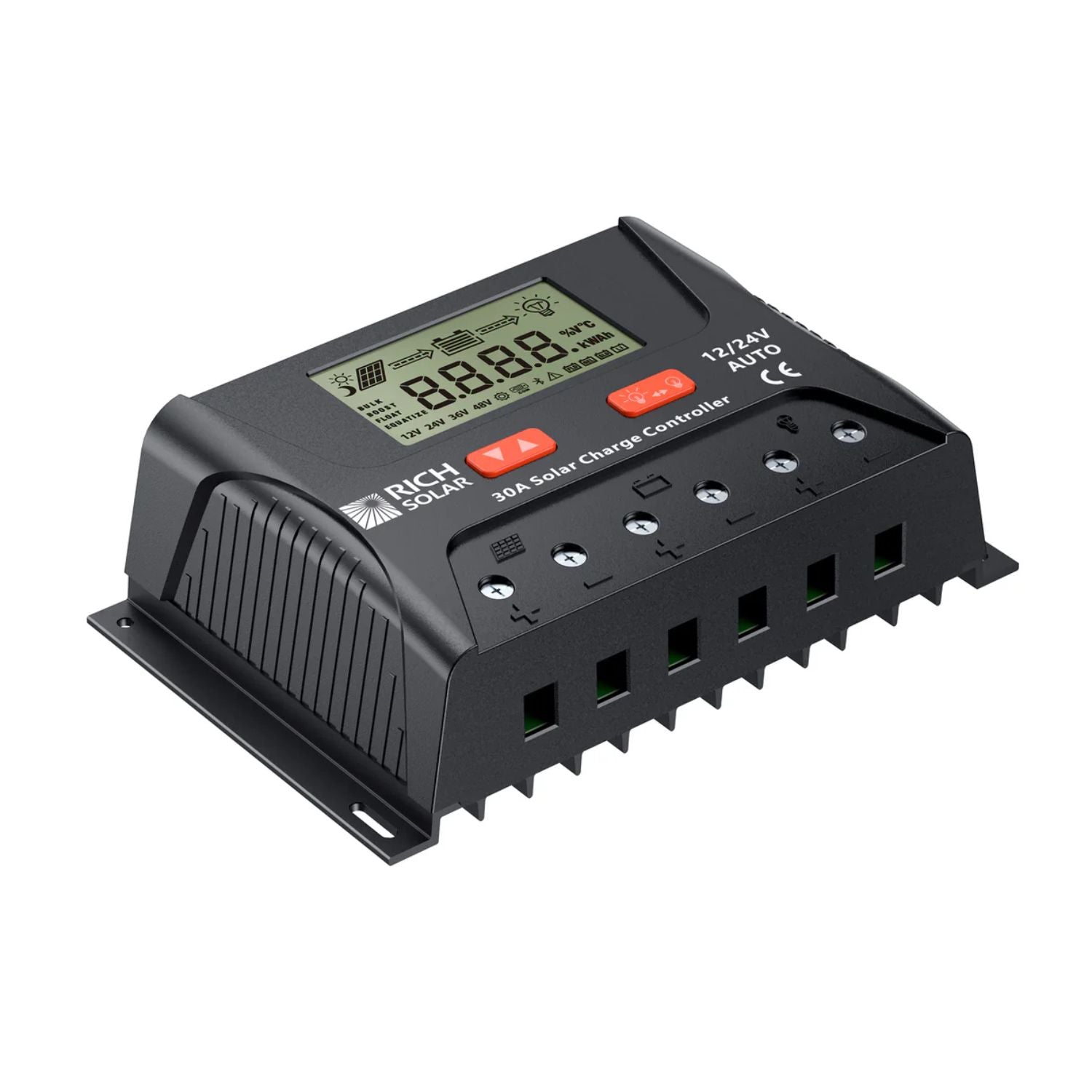 Rich Solar BRAVO LEGEND 30 Amp PWM Solar Charge Controller