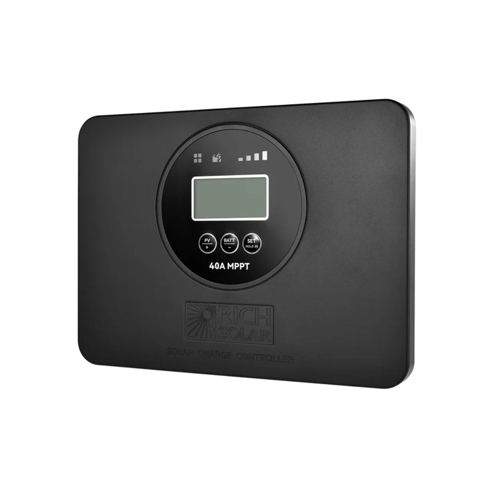 Rich Solar BRAVO PRO 40 left view