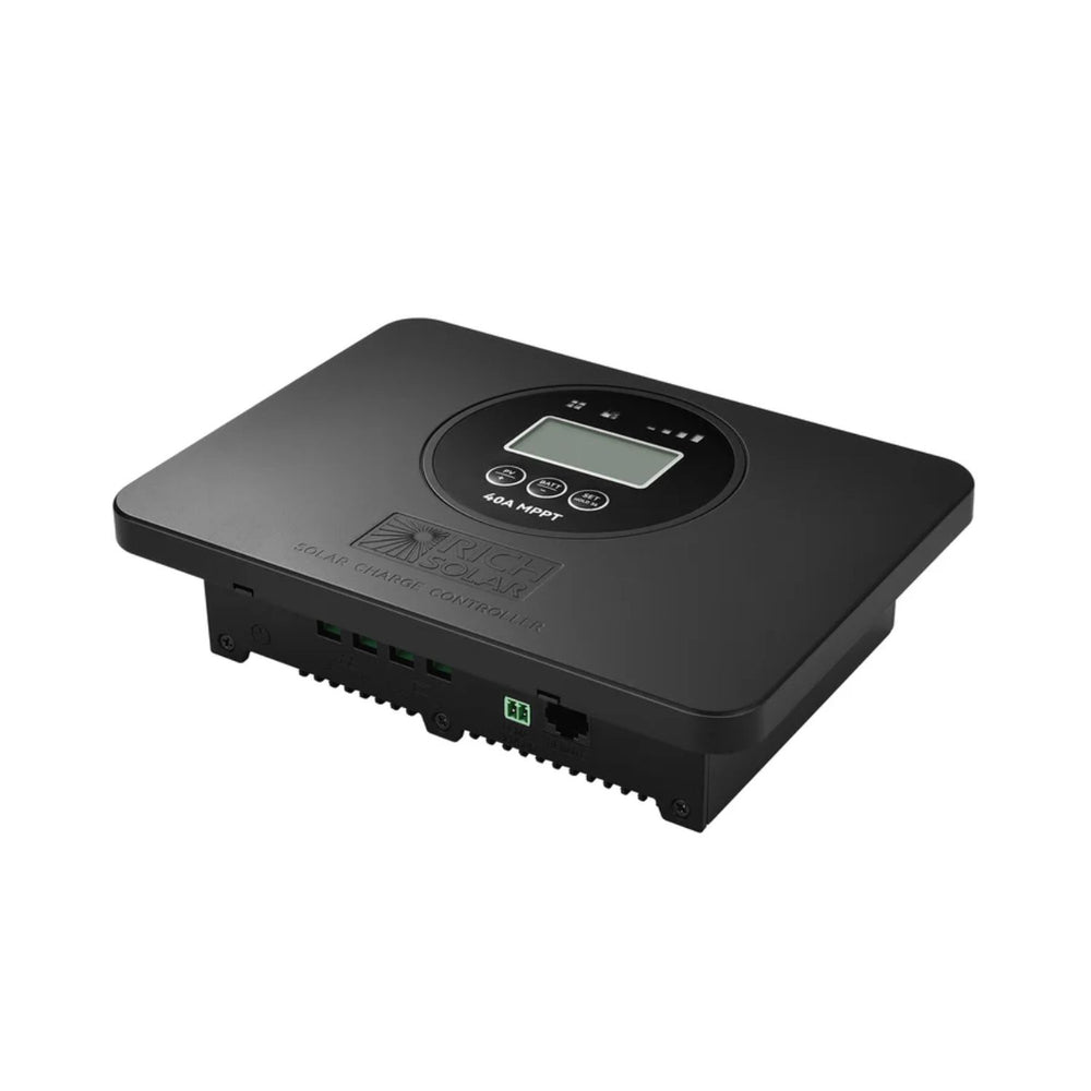 Rich Solar BRAVO PRO 40 side flat view