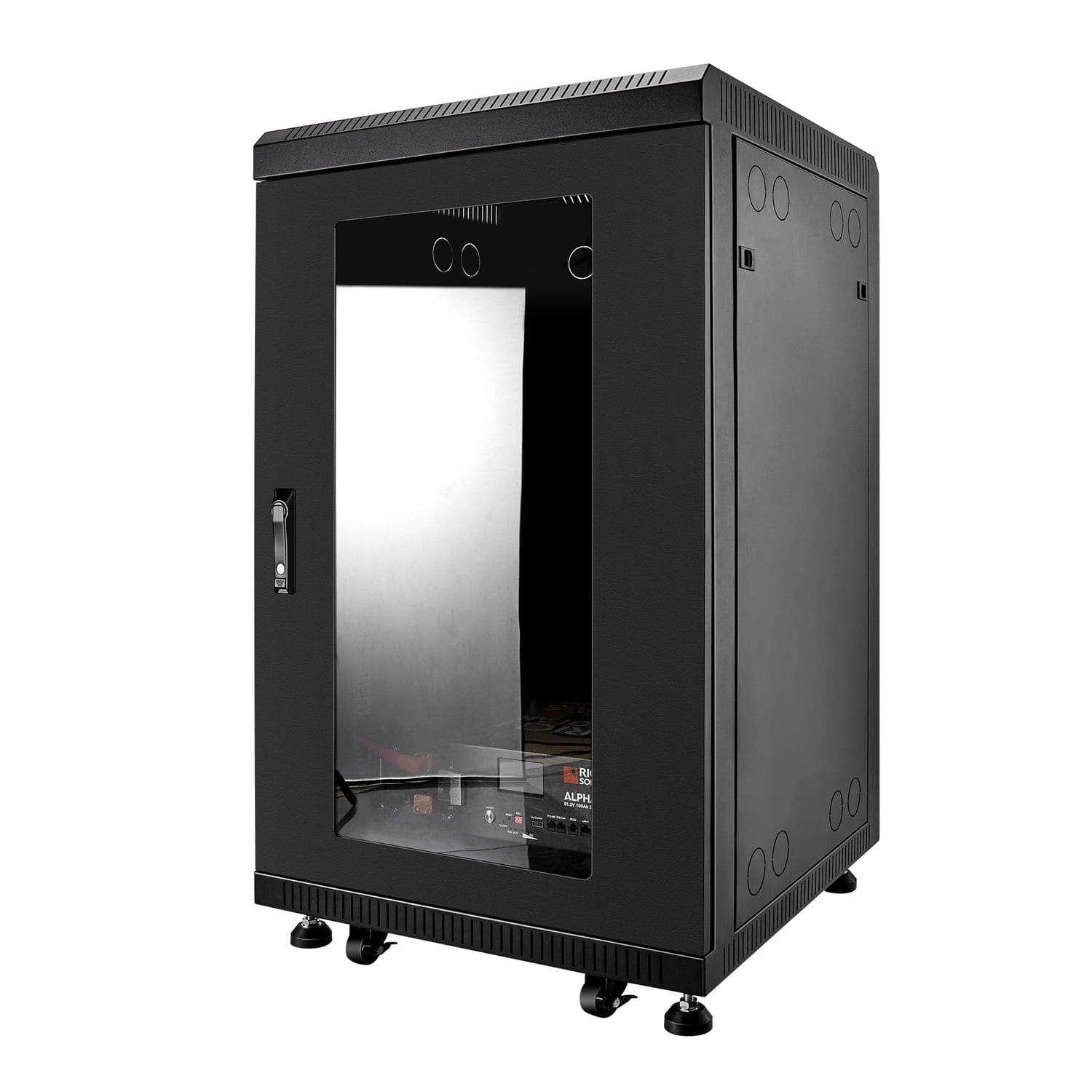 Rich Solar Battery Server Rack Right View