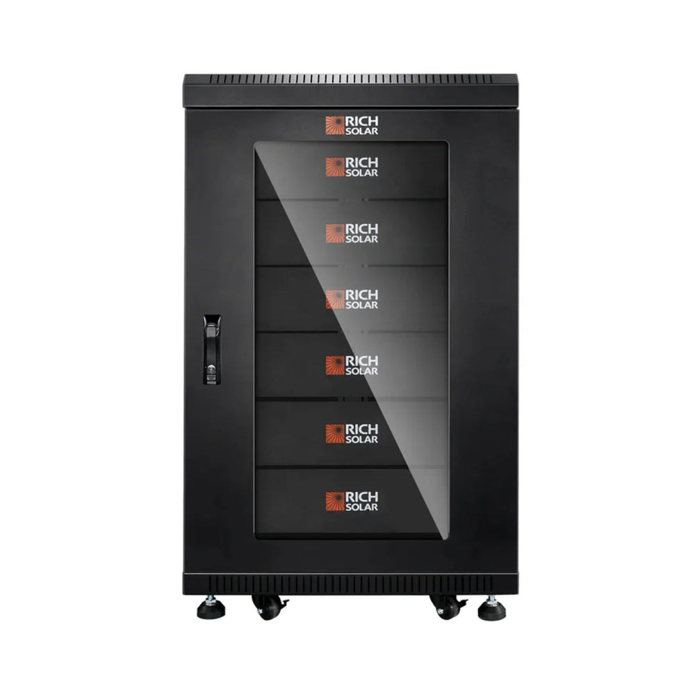 Outbound Racks Rich Solar Battery Server Rack for ALPHA 5 PRO | Outbound Power