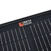 Rich Solar MEGA 100 Watt Briefcase Portable Solar Charging Kit - Rich Solar Brand Name close up