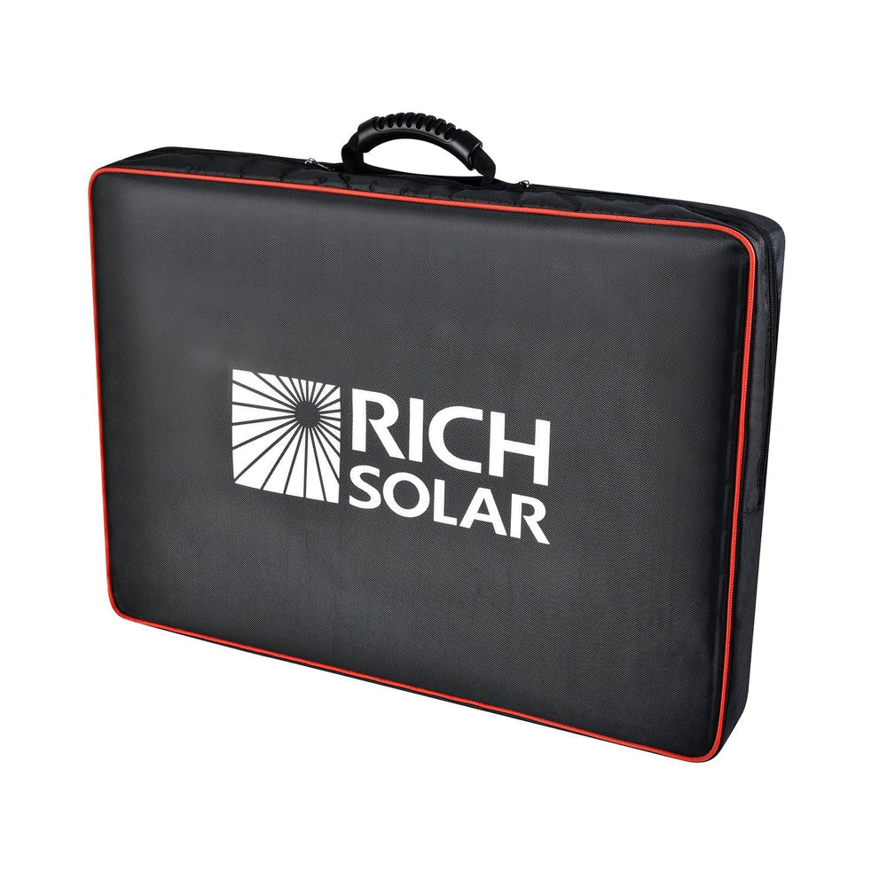 Rich Solar MEGA 100 Watt Briefcase Portable Solar Charging Kit Bag