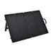 Rich Solar MEGA 100 Watt Briefcase Portable Solar Charging Kit when unfolded